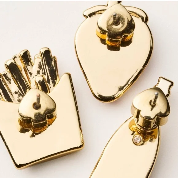 Kate Spade 3-Pack Mixed Novelty Stud Earrings from kate spade new york x Target. - Picture 3 of 4